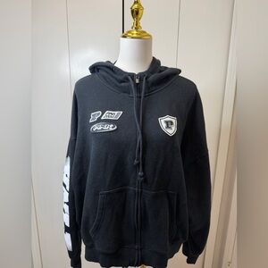 PINK Victoria's Secret Charcoal Hoodie